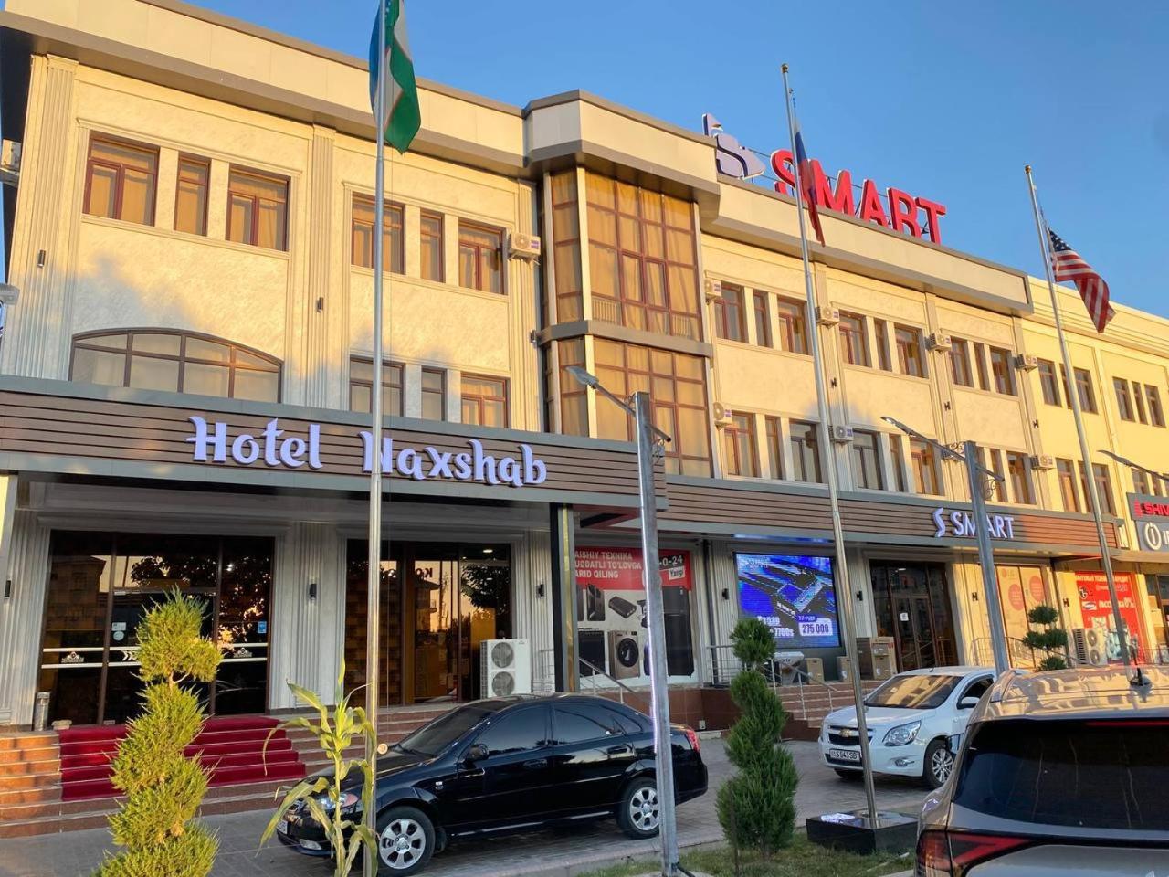 Hotel Naxshab Qarshi ภายนอก รูปภาพ